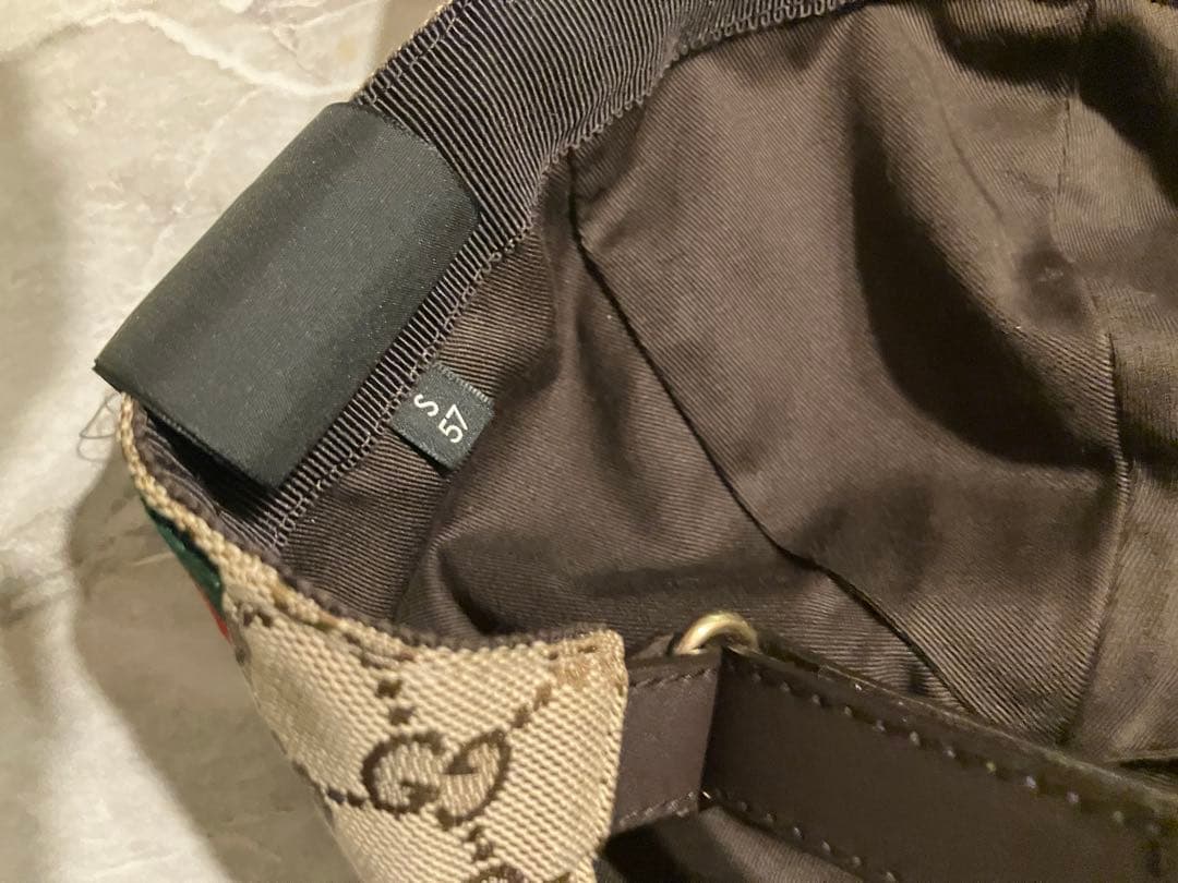 グッチ　キャップ　Sサイズ