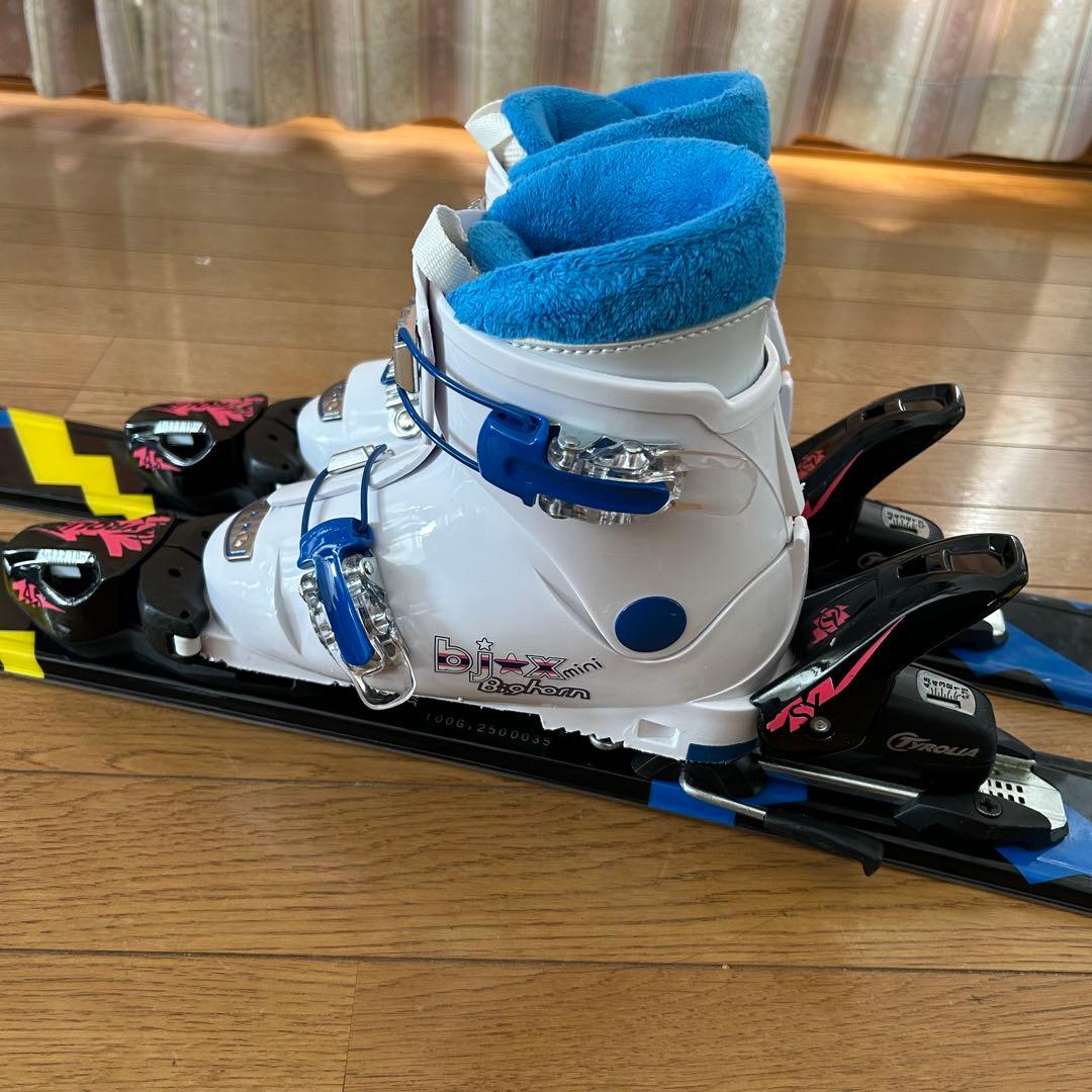 子供用　ジュニア　スキーセット　男の子　板100cm ブーツ19cm