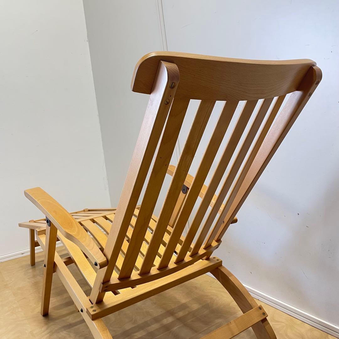 木製デッキチェア フォールディングチェア 折りたたみ椅子 イス 北欧スタイル