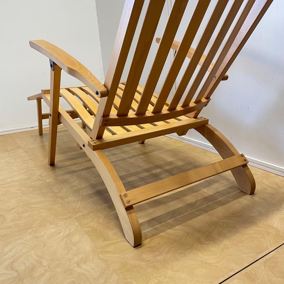 木製デッキチェア フォールディングチェア 折りたたみ椅子 イス 北欧スタイル