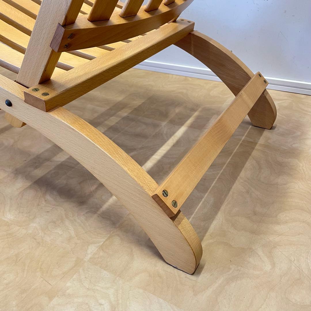 木製デッキチェア フォールディングチェア 折りたたみ椅子 イス 北欧スタイル