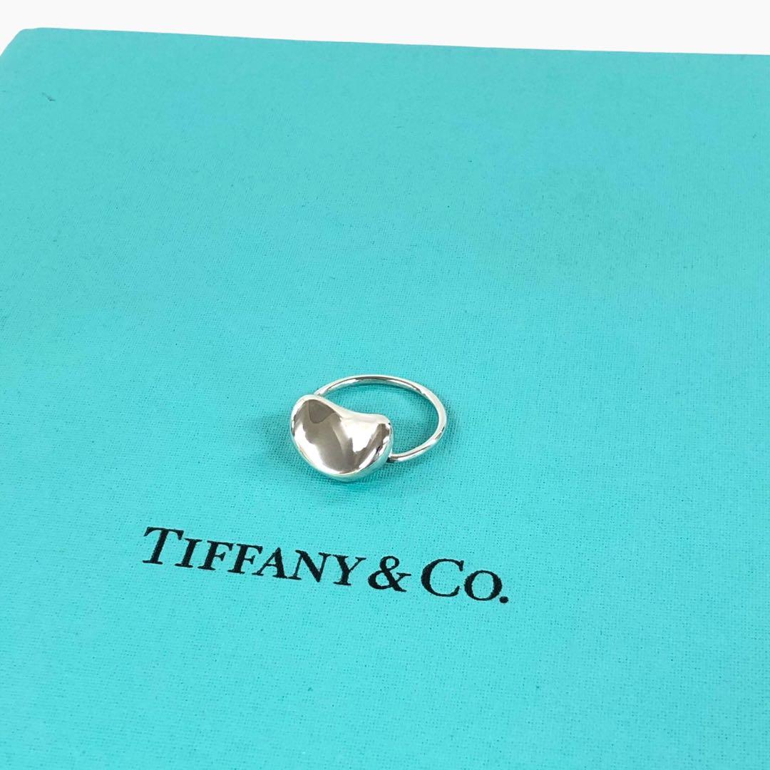 超美品 Tiffany＆Co. ティファニー ビーンズ リング SV 925