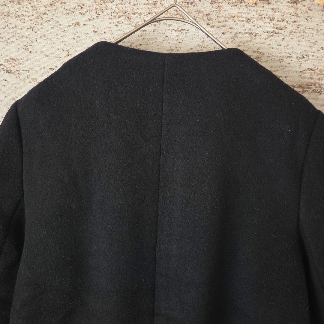 しろ様◆UNITED ARROWS TOKYO ノーカラーコート 日本製【 L】