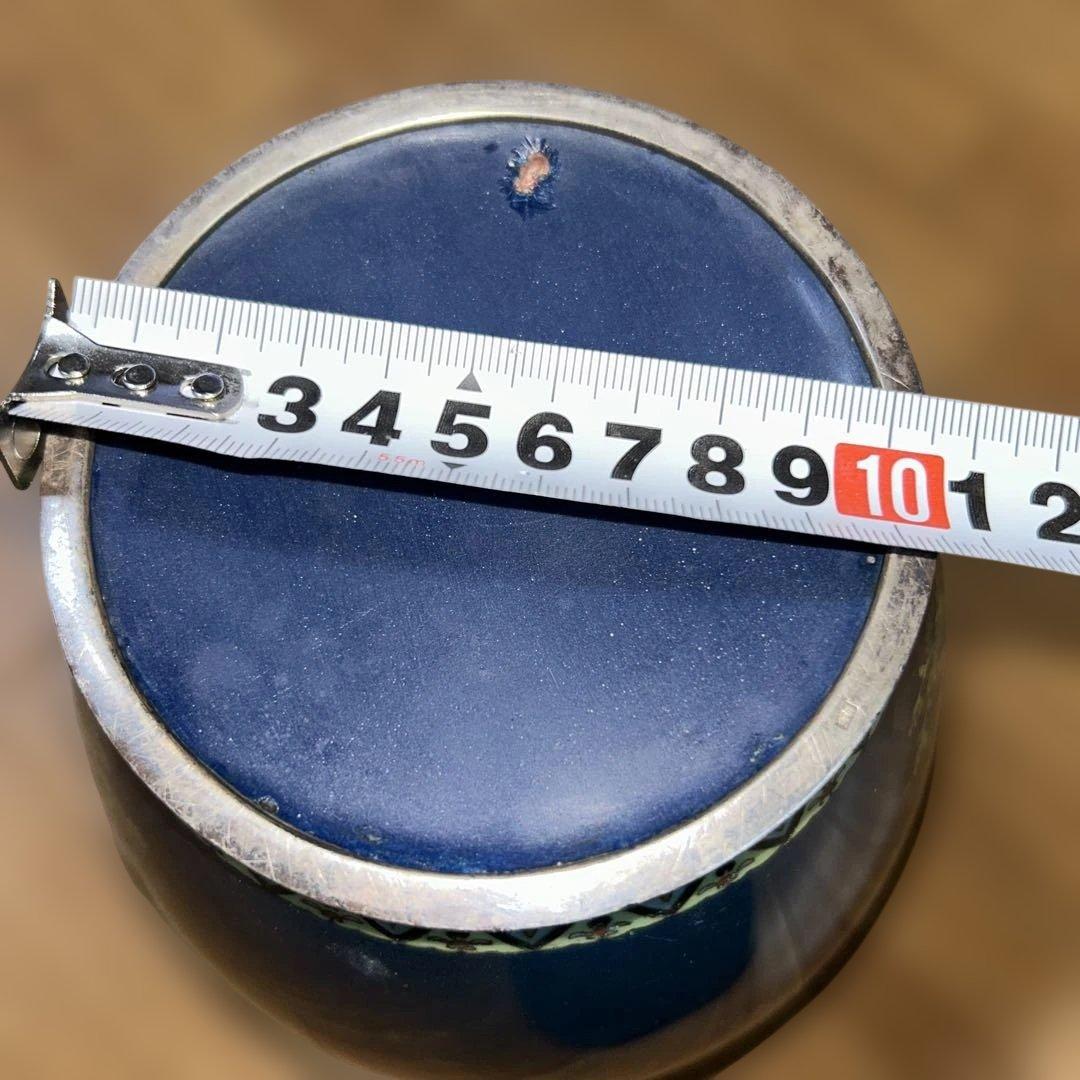 安藤七瀬宝花瓶　純銀