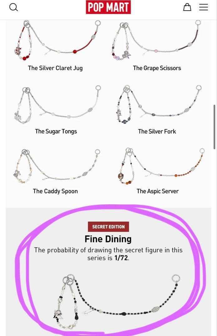 日本未発売SKULLPANDATheFeastBeginsPendantSet