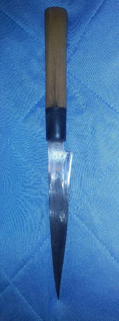 柳刃包丁 4本セット ステンレス製 メーカー不明　中古