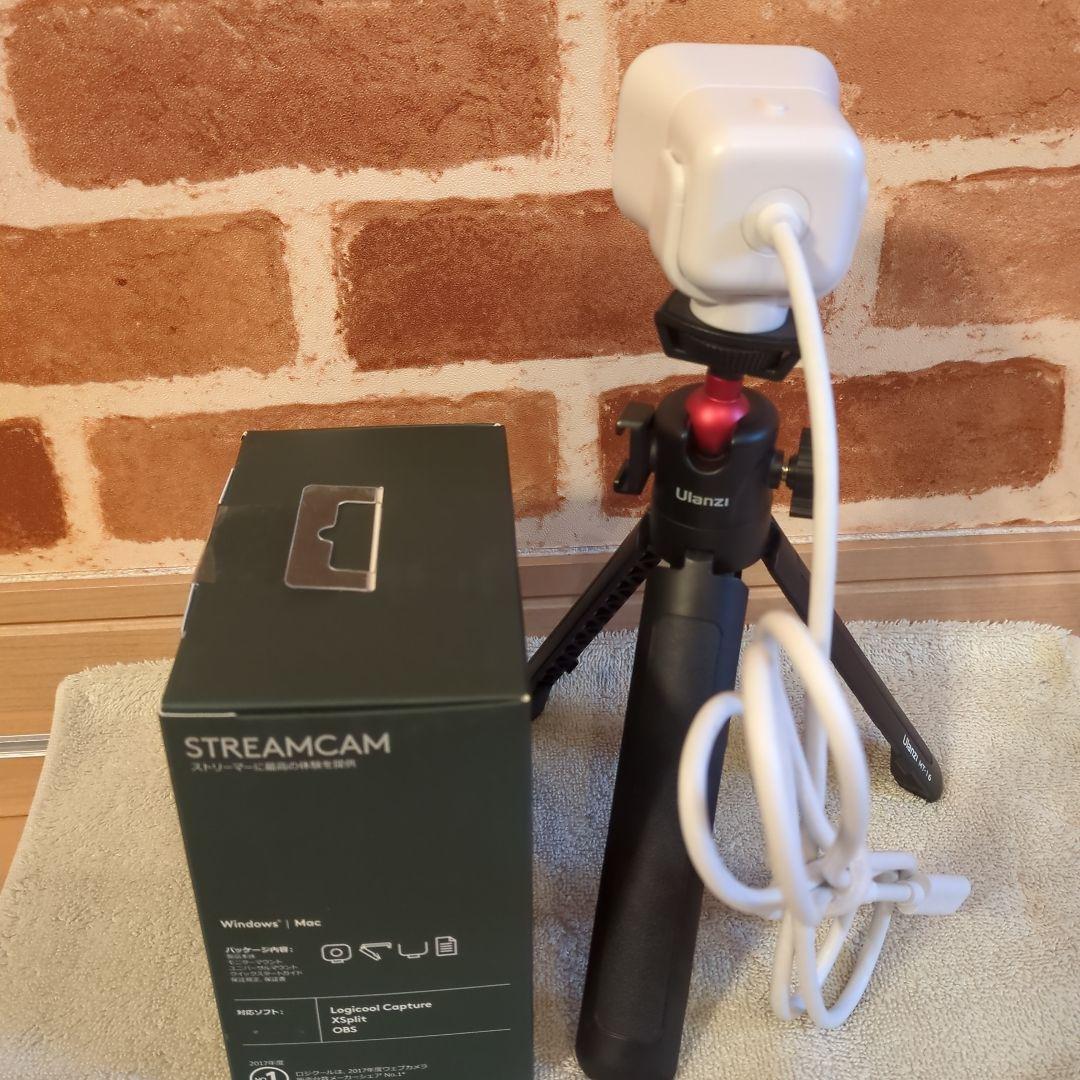 logicool STREAMCAM 1000p 60fps 三脚付き