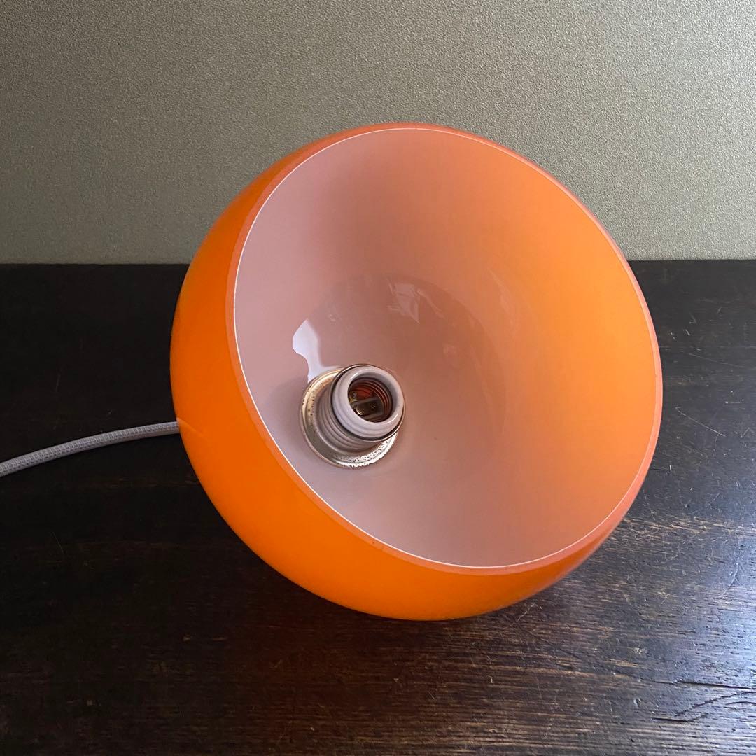 昭和レトロ　天井照明　ペンダントライト　当時物　レトロポップ