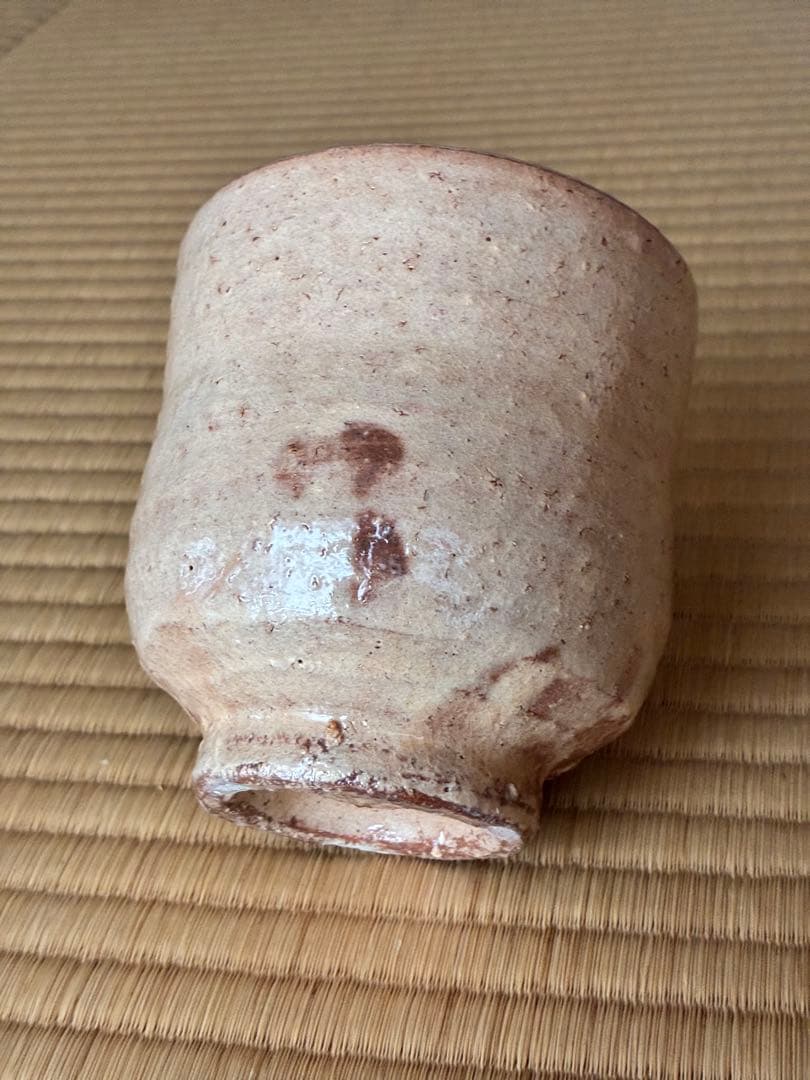 茶道具『大野瑞峰作 萩焼 筒茶碗』