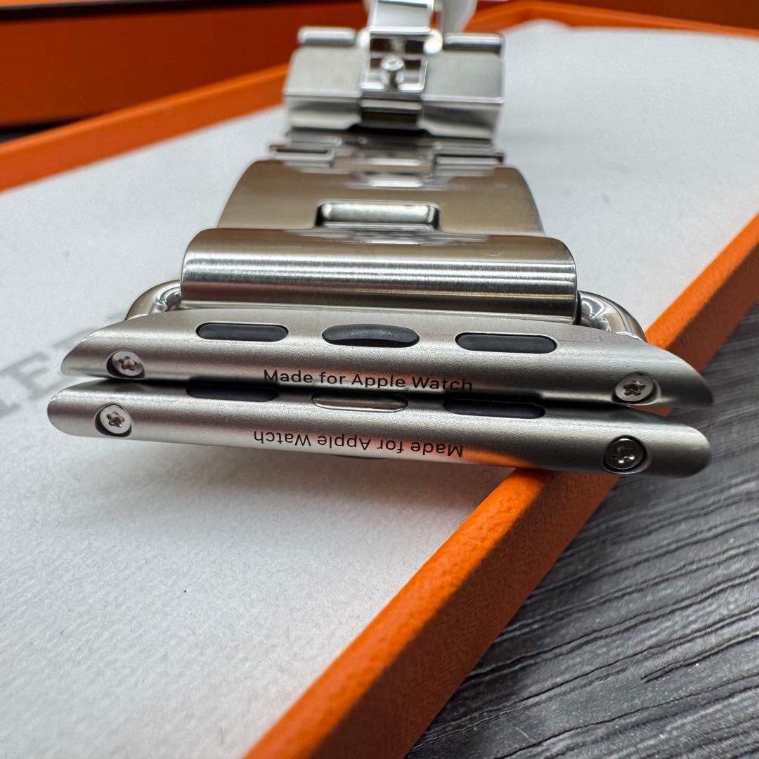 2793 Apple Watch エルメス　グランH 46㎜ Mサイズ　バンド