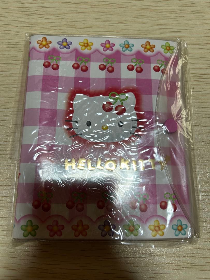 サンリオ　ハローキティ　サイン帳　プロフィール帳　さくらんぼ　レトロ