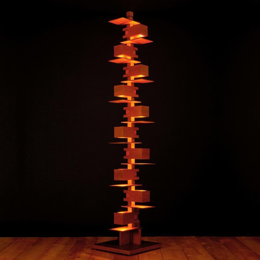 フランクロイドライト タリアセン 2 XLフロアライト　チェリーブラウン