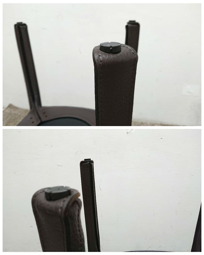 正規品 カッシーナ 希少 エンボス型押 本革レザー 412 CAB キャブチェア