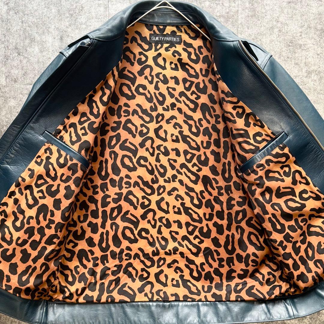 【未使用級】WACKOMARIA 牛革レザージャケット シングルライダース L