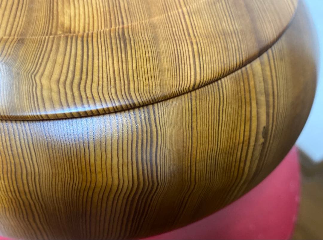 値下げ！銘木屋久杉　無垢　高級菓子器　靖修作