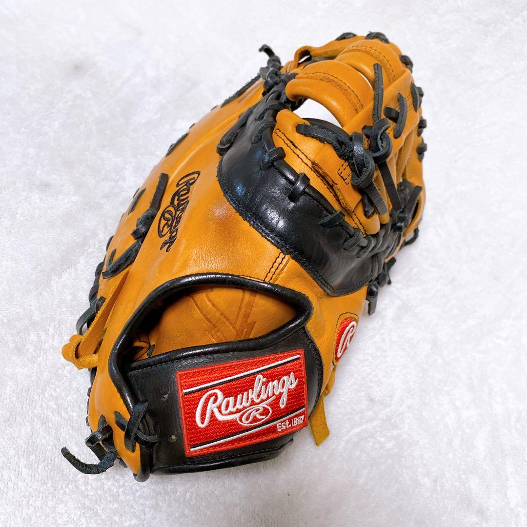 ローリングス　ファーストミット　ハイパーテックR2G　キャメル／ブラック　右利き