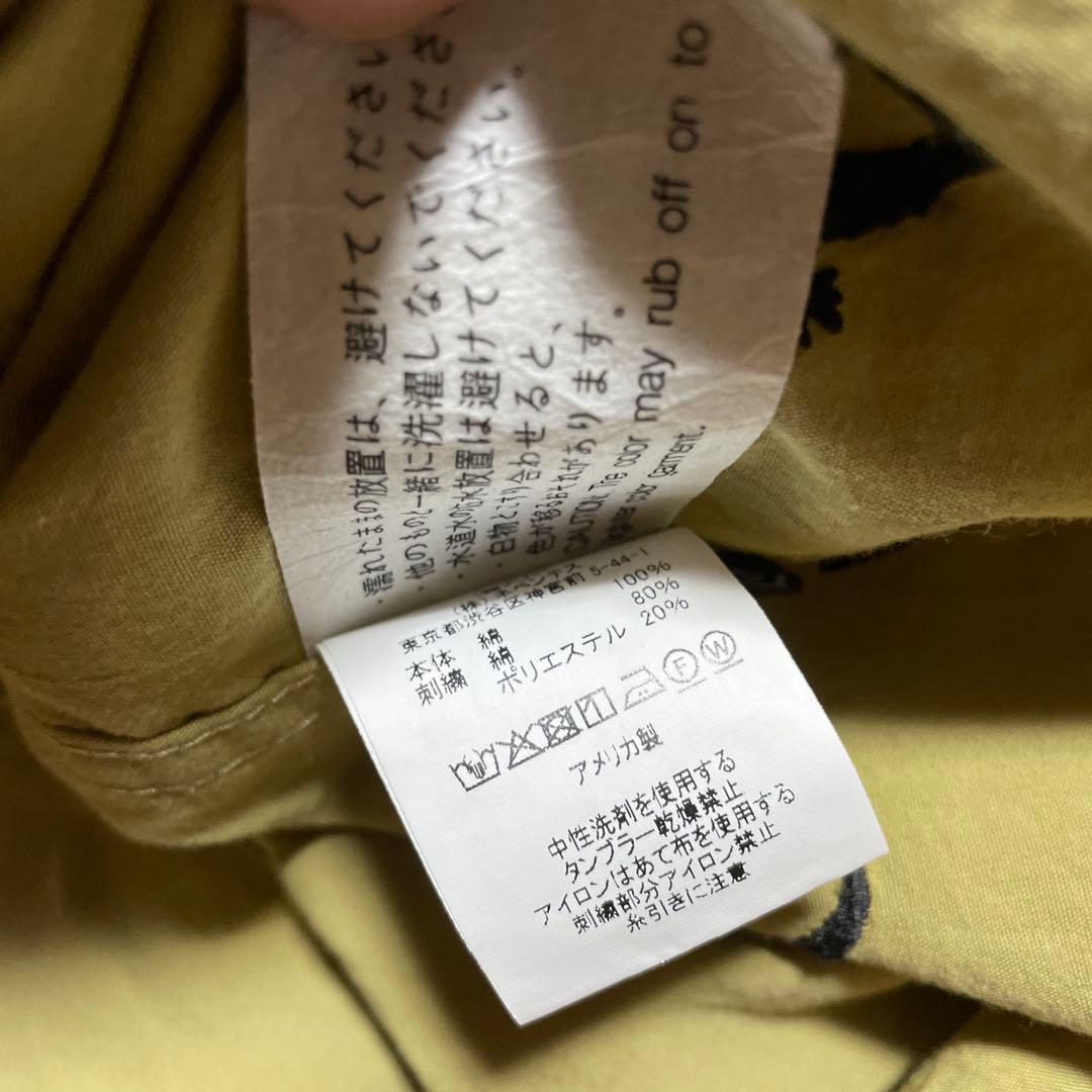 トップス ENGINEERED GARMENTS CAMP SHIRT GECKO