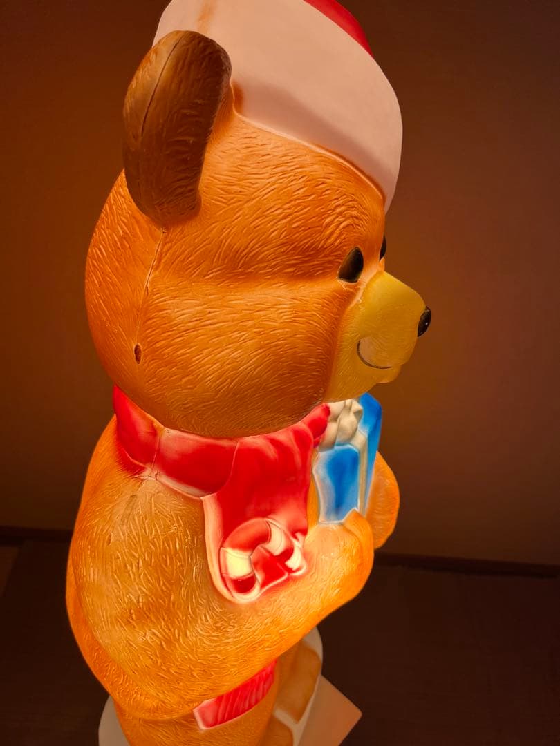 クリスマス ベアー クマ ライト 高さ約90cm