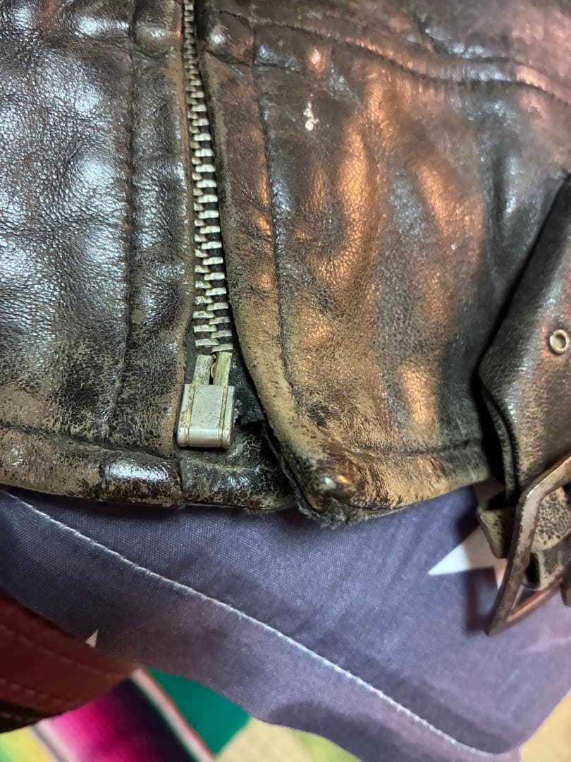 50s sears レザージャケット ライダース vintage USA製