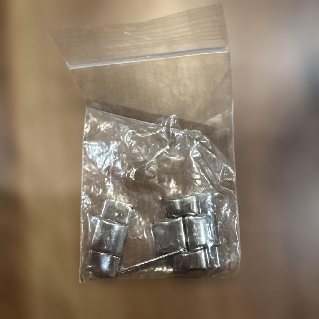 【美品】EMPORIO ARMANI クォーツ時計 シルバー ブラック