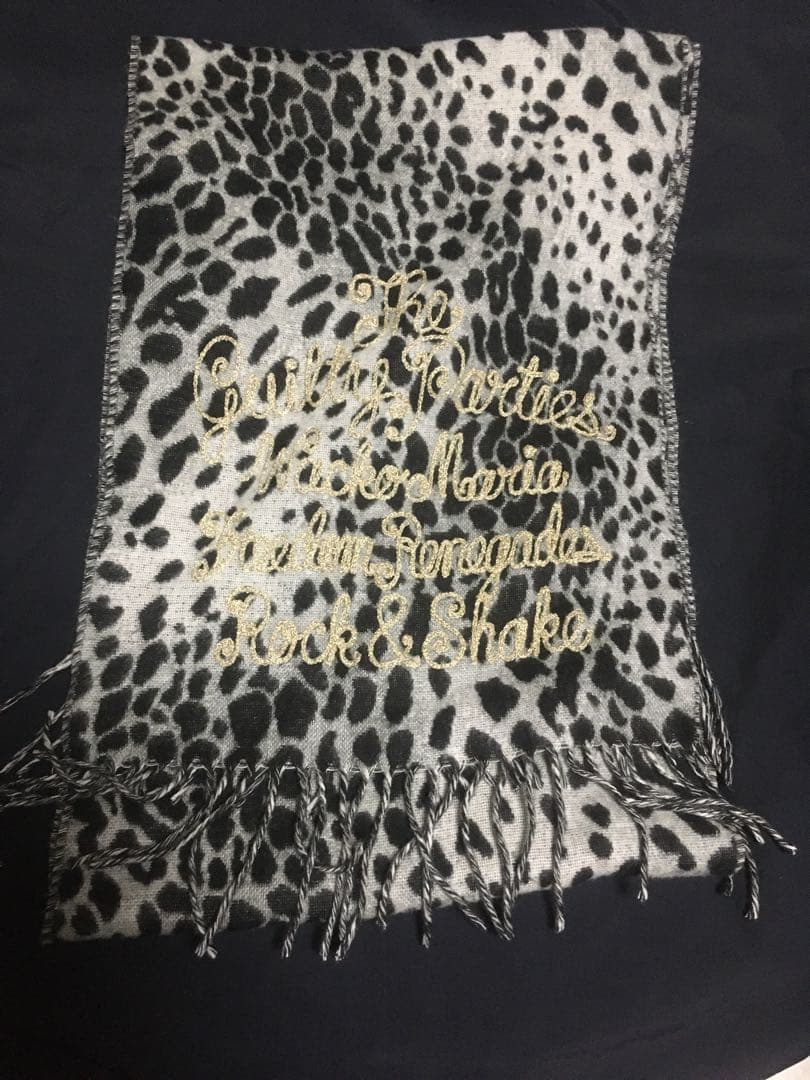 ◆wakomariaワコマリア　レオパード　ヒョウ柄　マフラー　ストール
