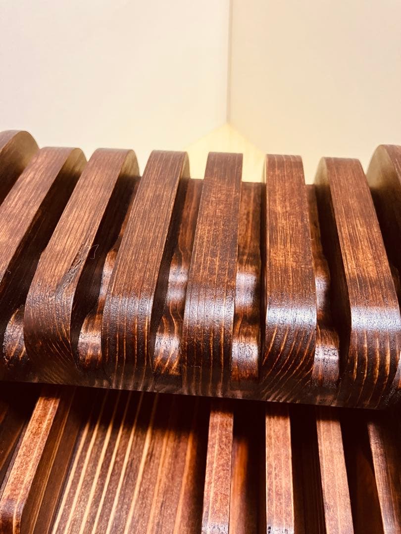 Bタイプ2段7丁置き　シザートレイ　シザースタンド　シザーケース　ハサミ皿