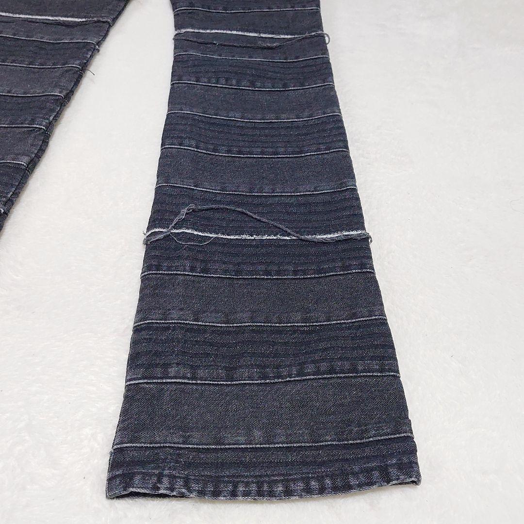 ✨新品タグ付き✨HYSTERICGLAMOUR スクラッチフレア ブラック 25