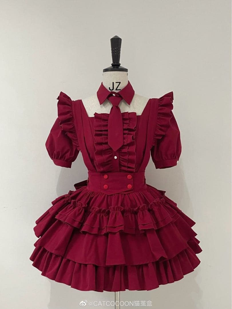 catcocoon 赤 スカート