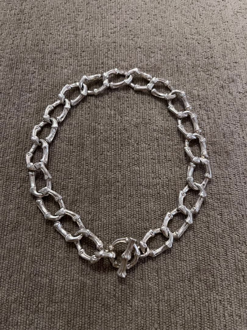 希少サイズ　Tiffany ティファニー　バンブー　ネックレス　ブレスレット