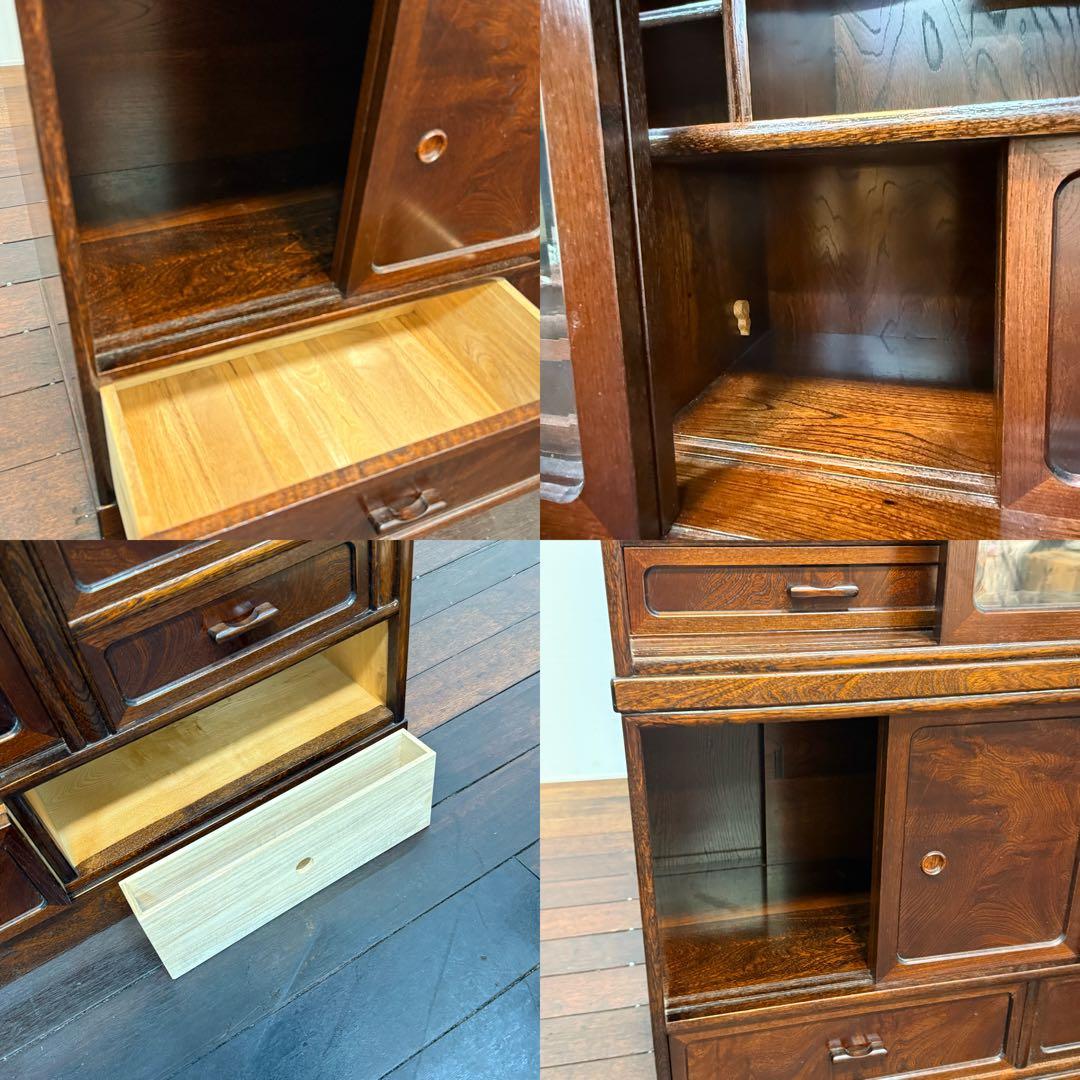 H19K3 欅材 からくり箪笥 タンス