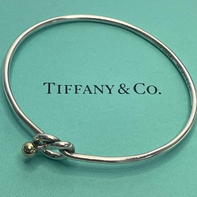 【希少】オールドティファニー フック＆アイ ブレスレット 925 k14