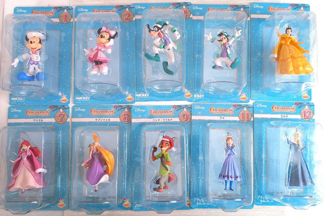 新品 ディズニー クリスマスオーナメント くじ 2022 ほぼ コンプリート！