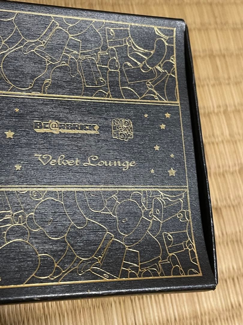 ヴェルベットラウンジ　ベアブリック　コラボネックレス　シルバー　ジルコニア　限定