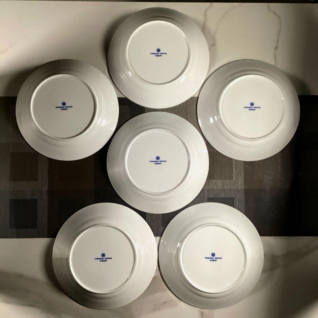 『極小範囲に保管スレ』　ナルミ　× 渡辺雪三郎　大皿　6枚　深めで多機能