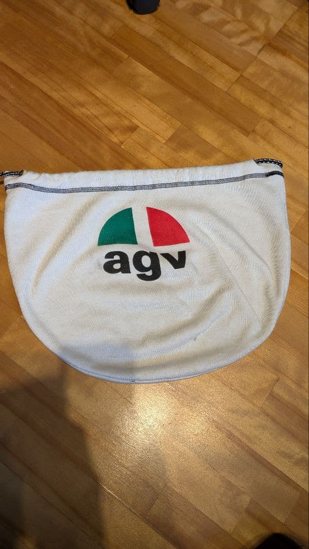 希少当時物レプリカ Arai agv バリーシーン ヘルメット バッグ付属