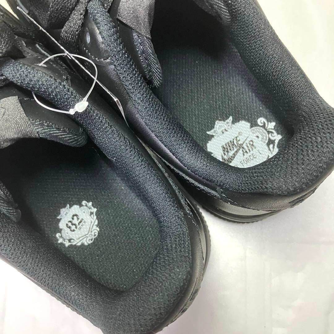 ★未使用★黒タグ付 NIKE AIRFORCE1 オールブラック トリプル 24