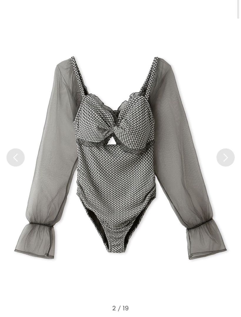 SNIDEL 新品 水着 ワンピース型