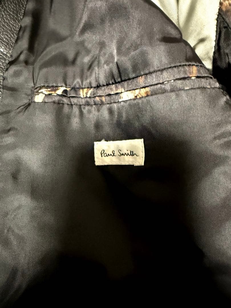 ポールスミス レザージャケット