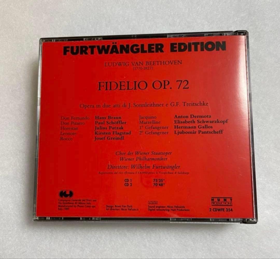 フルトヴェングラー　ザルツブルク音楽祭ライブ ベートーヴェン　フィデリオ