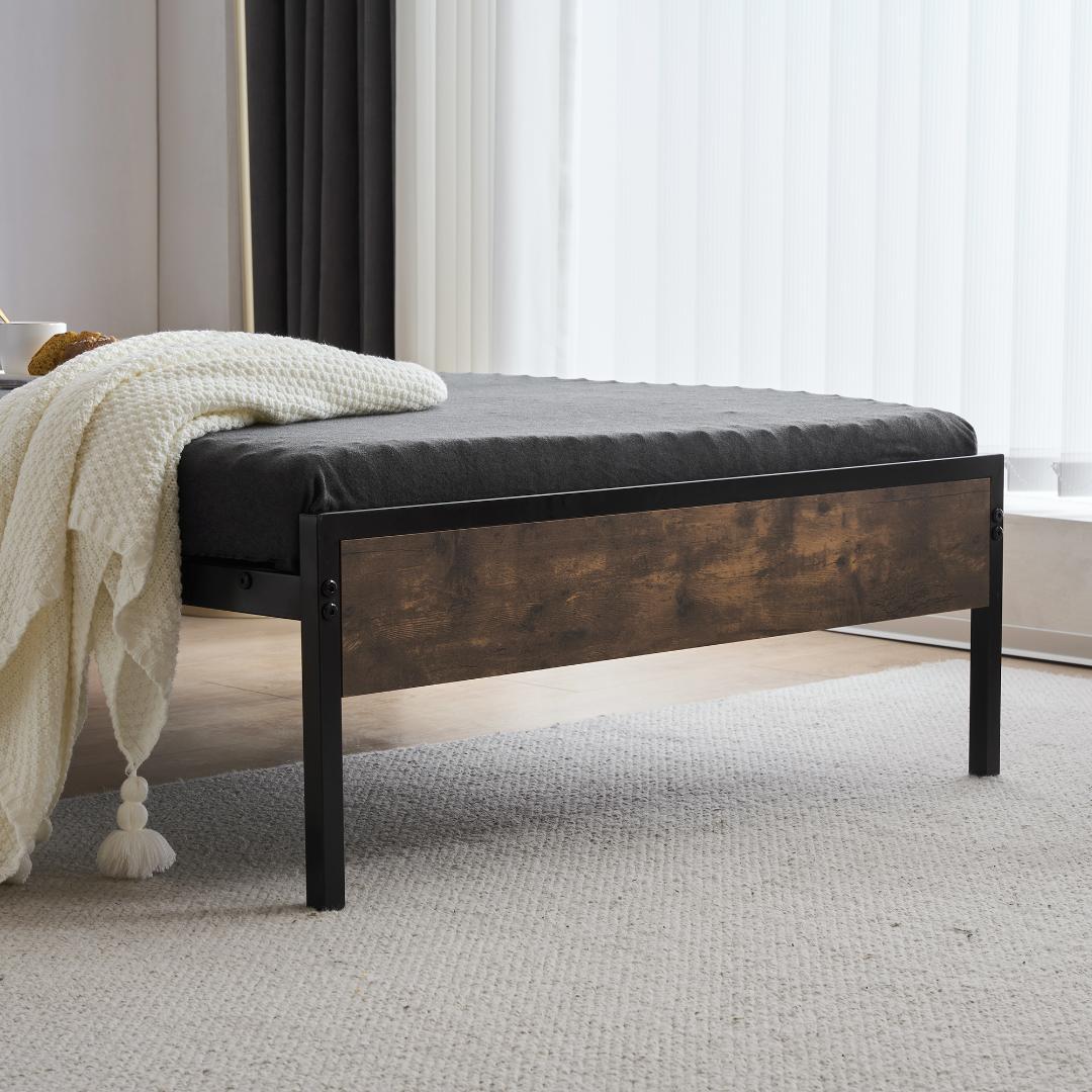 超赤字！D ベッドフレーム ダブル ダブルベッド パイプベッド コンセント付