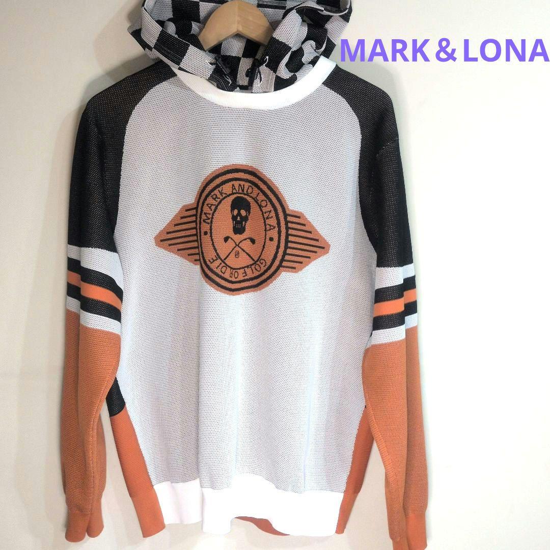 美品　MARK & LONA フルジップフーディ 　サイズ52 XXL