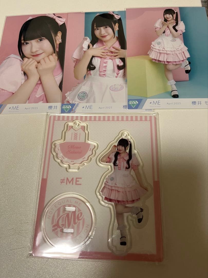 な*つ様 ≠ME ノイミー ノットイコールミー 櫻井もも ダイナー衣装 アクスタ