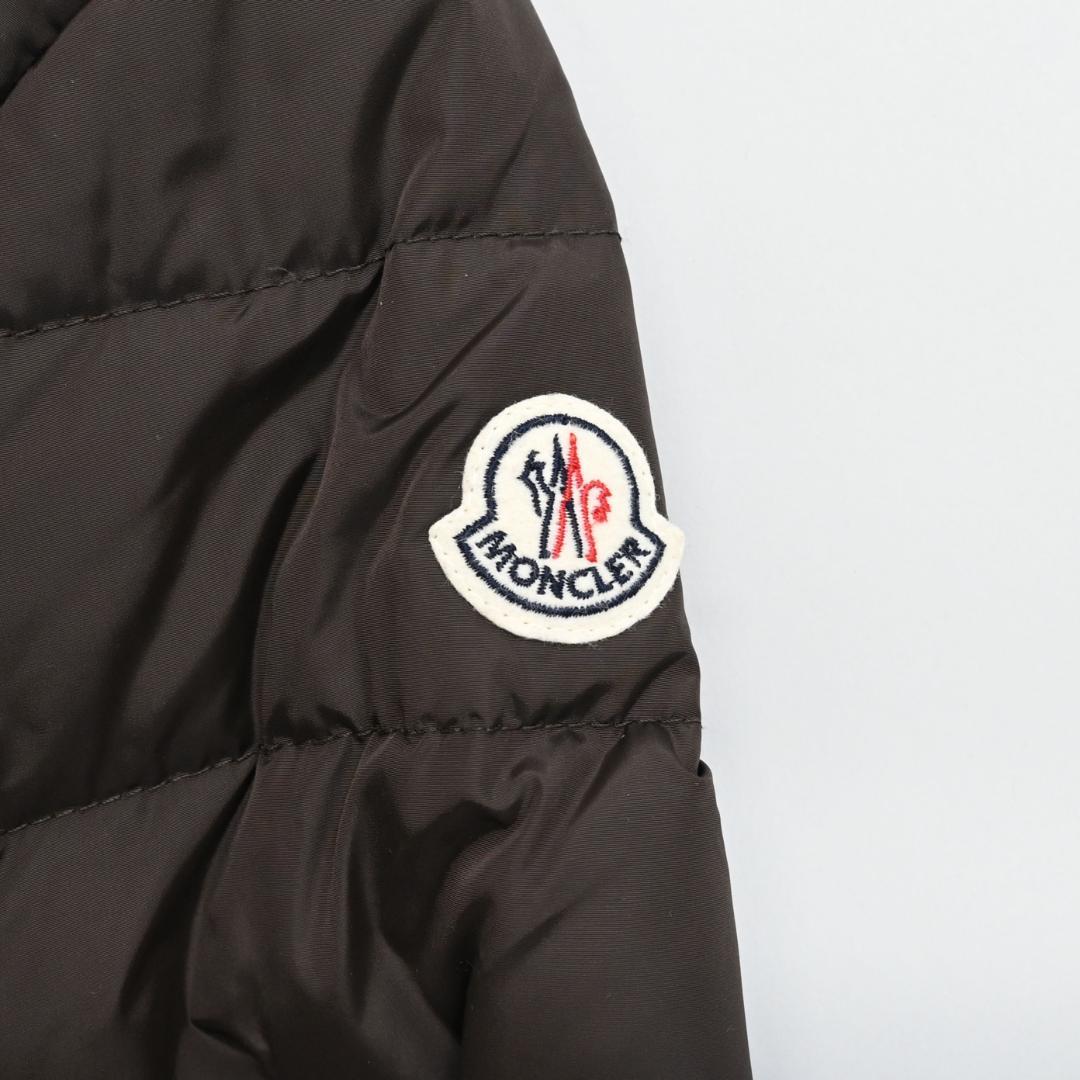 48642★冬 モンクレール ADOXA ダウンコート 3 ダークブラウン \"