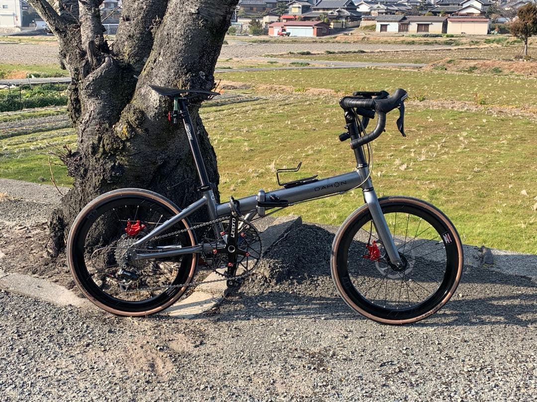 DAHON vitesse★リメイク★カーボンフォーク★軽量★ディスクブレーキ