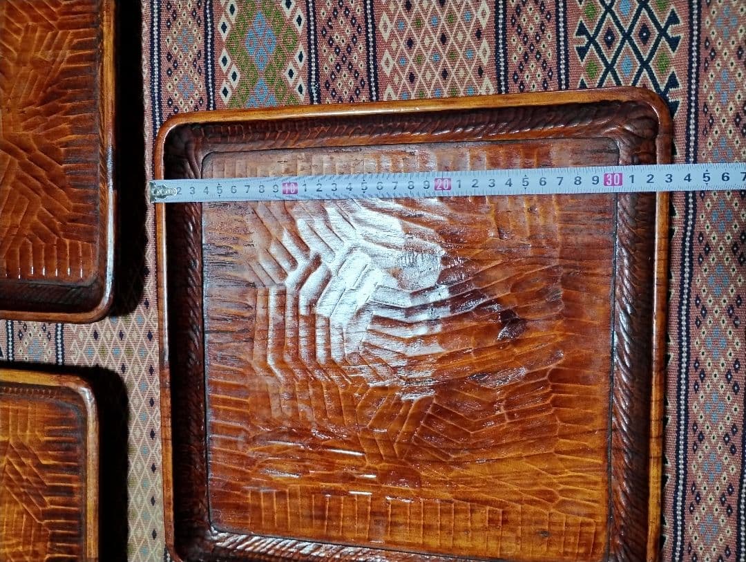 讃岐彫　お盆 5枚セット