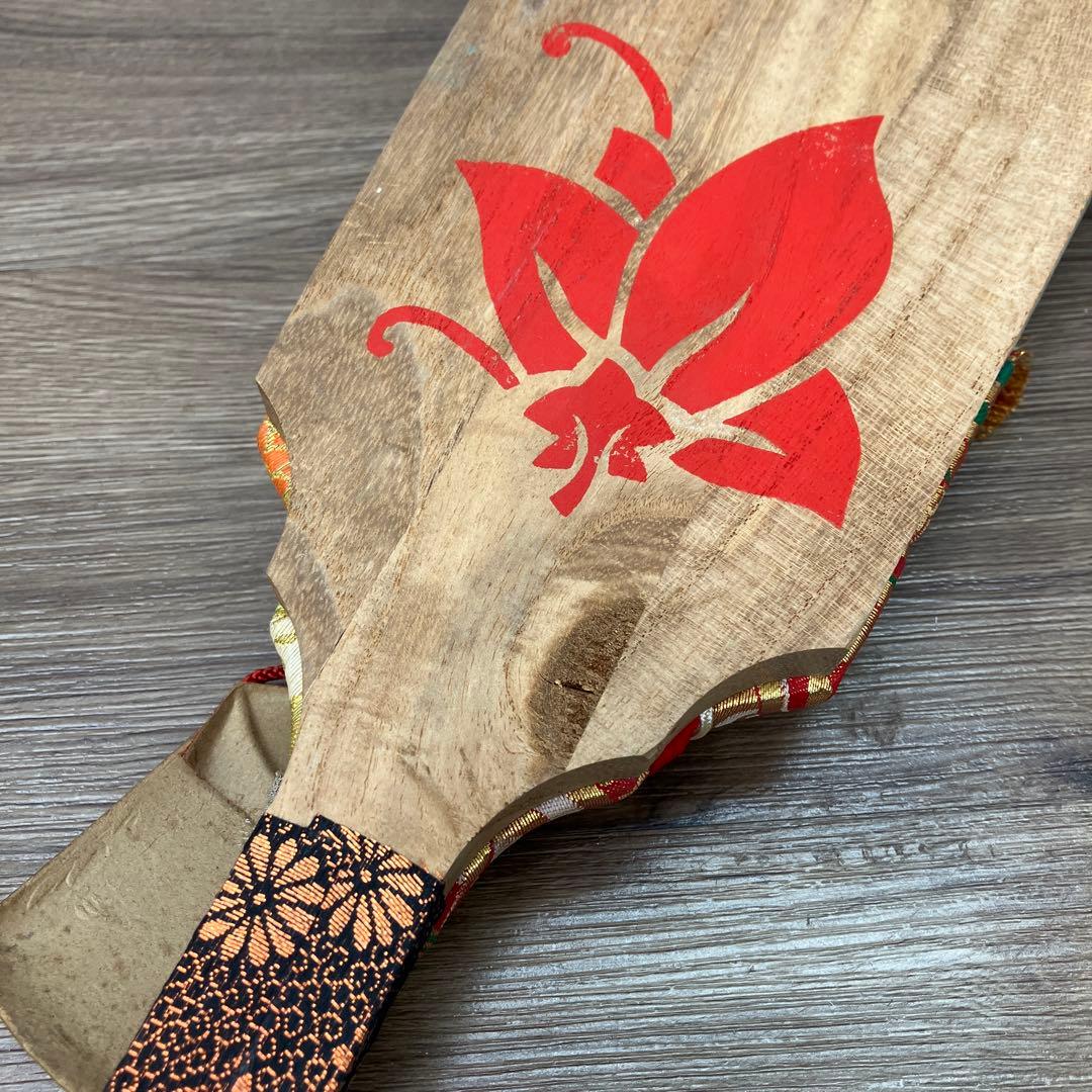 E-5 昭和レトロ 正月飾り 押絵羽子板 伝統工芸品 扇 縁起物 お正月 飾り