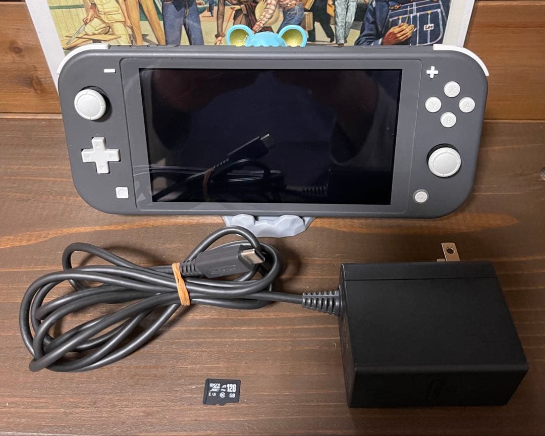 任天堂Nintendo Switch Lite グレー 本体 充電器 SDカード