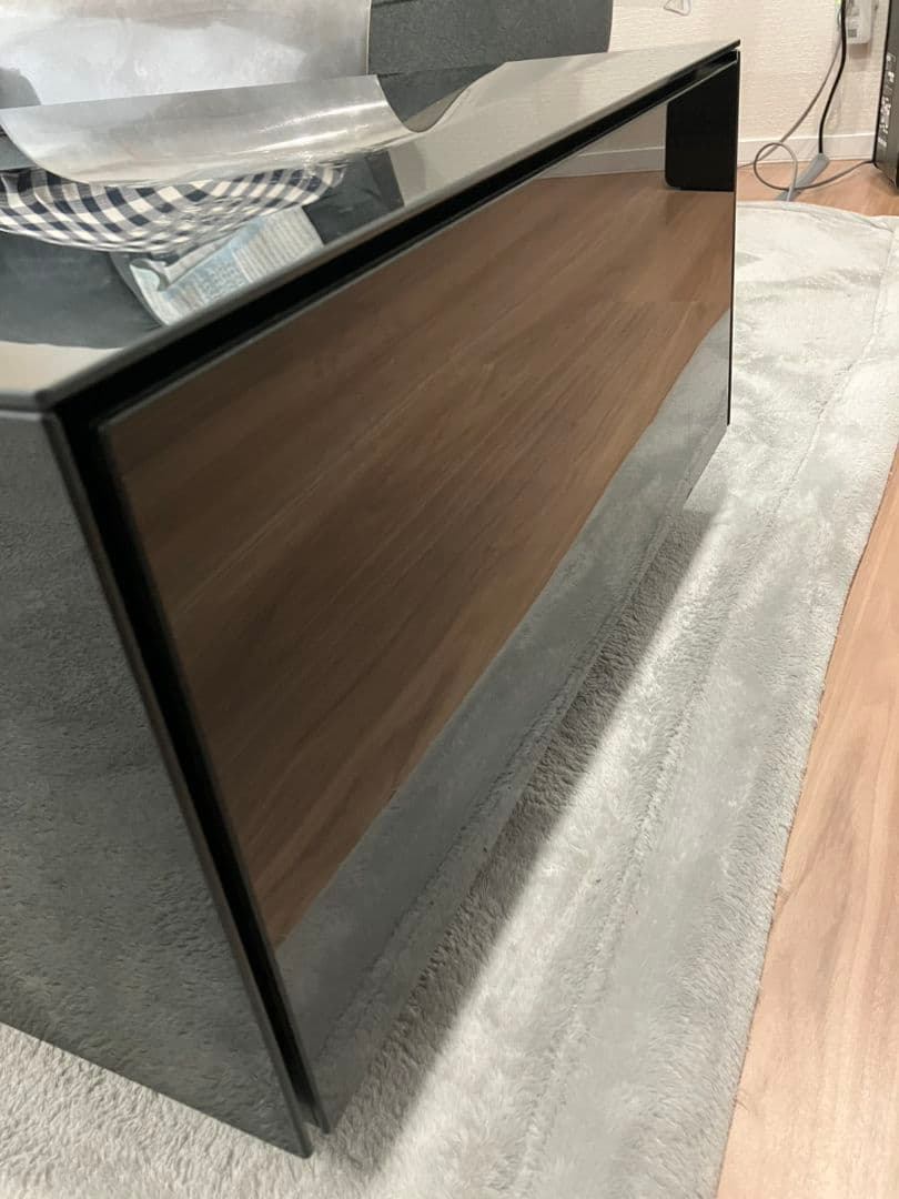 SAIBASU センターテーブル ローテーブル ブラック