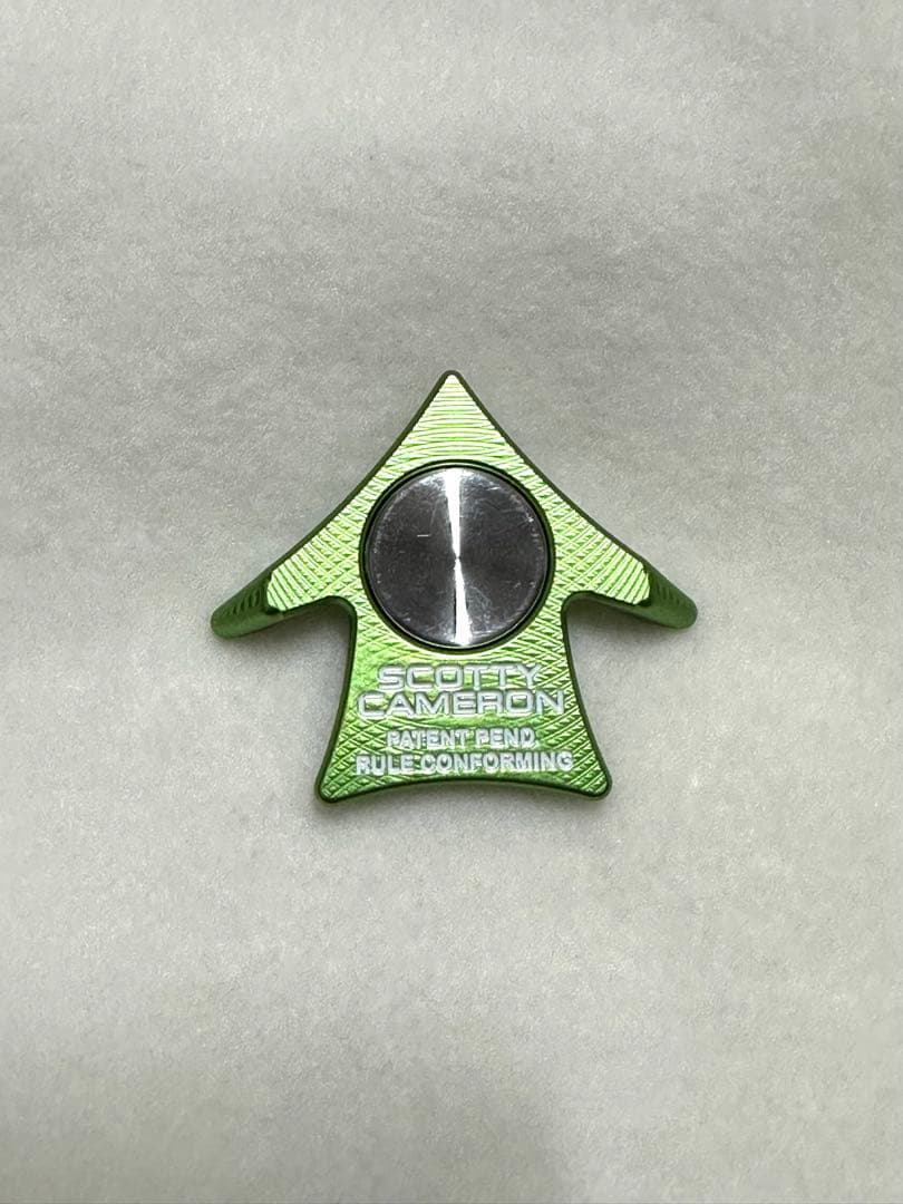 【レア！】 スコッティキャメロン ボールマーカー グリーン　ゴルフマーカー