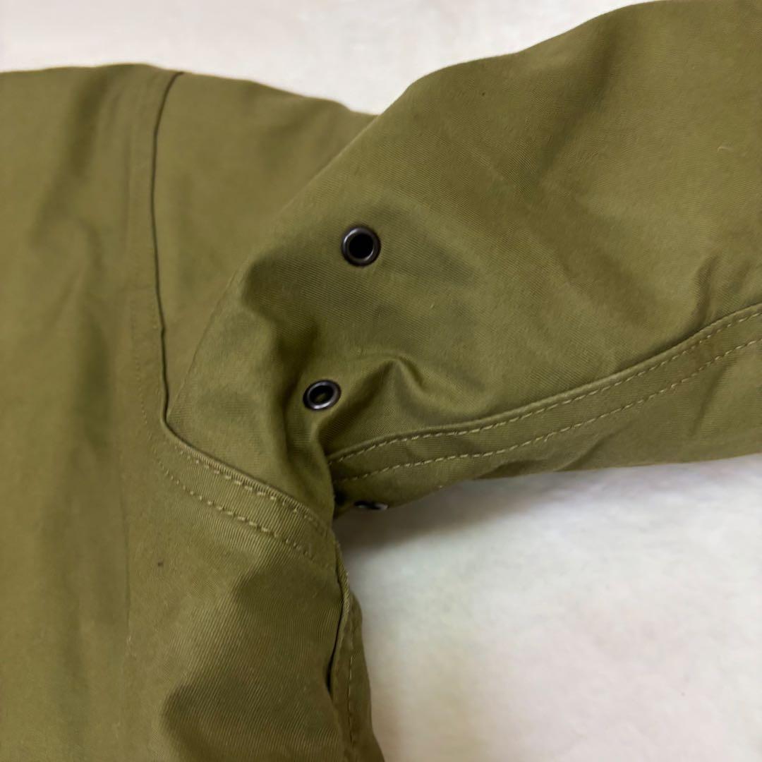 美品　BRITISH GREEN デッキジャケット　オリーブジャケット